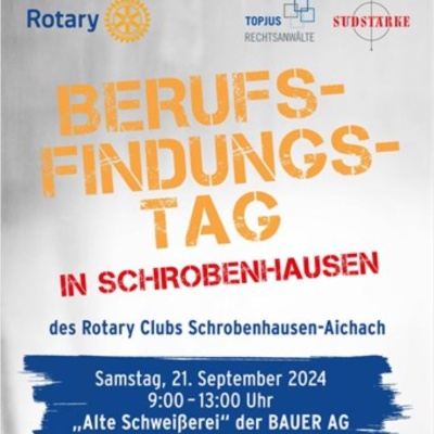 Rotary-Berufsfindungstag Schrobenhausen